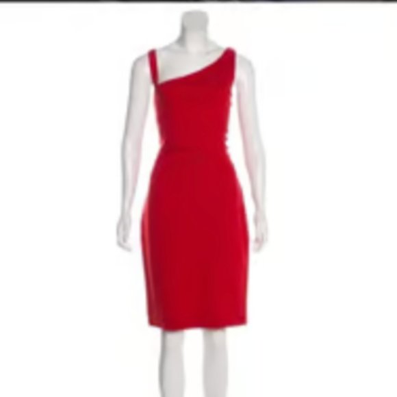 Diane von Fürstenberg Nomie Asymmetric Dress - Picture 7 of 8